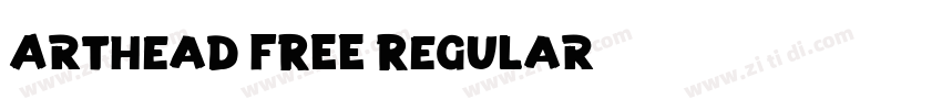 Arthead FREE Regular字体转换